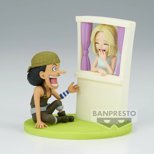 Museum Quality Action Goods One Piece: Usopp & Kaya WCF Log Stories Prize Figure