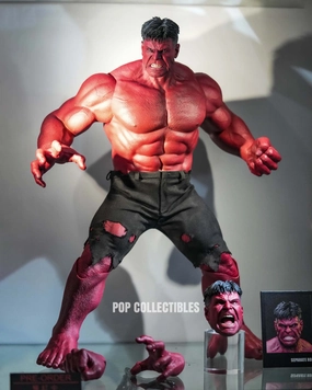 Sitting Pose Universal Theme Preorder! Hot Toys Captain America: Brave New World 1/6th scale Red Hulk Collectible Figure