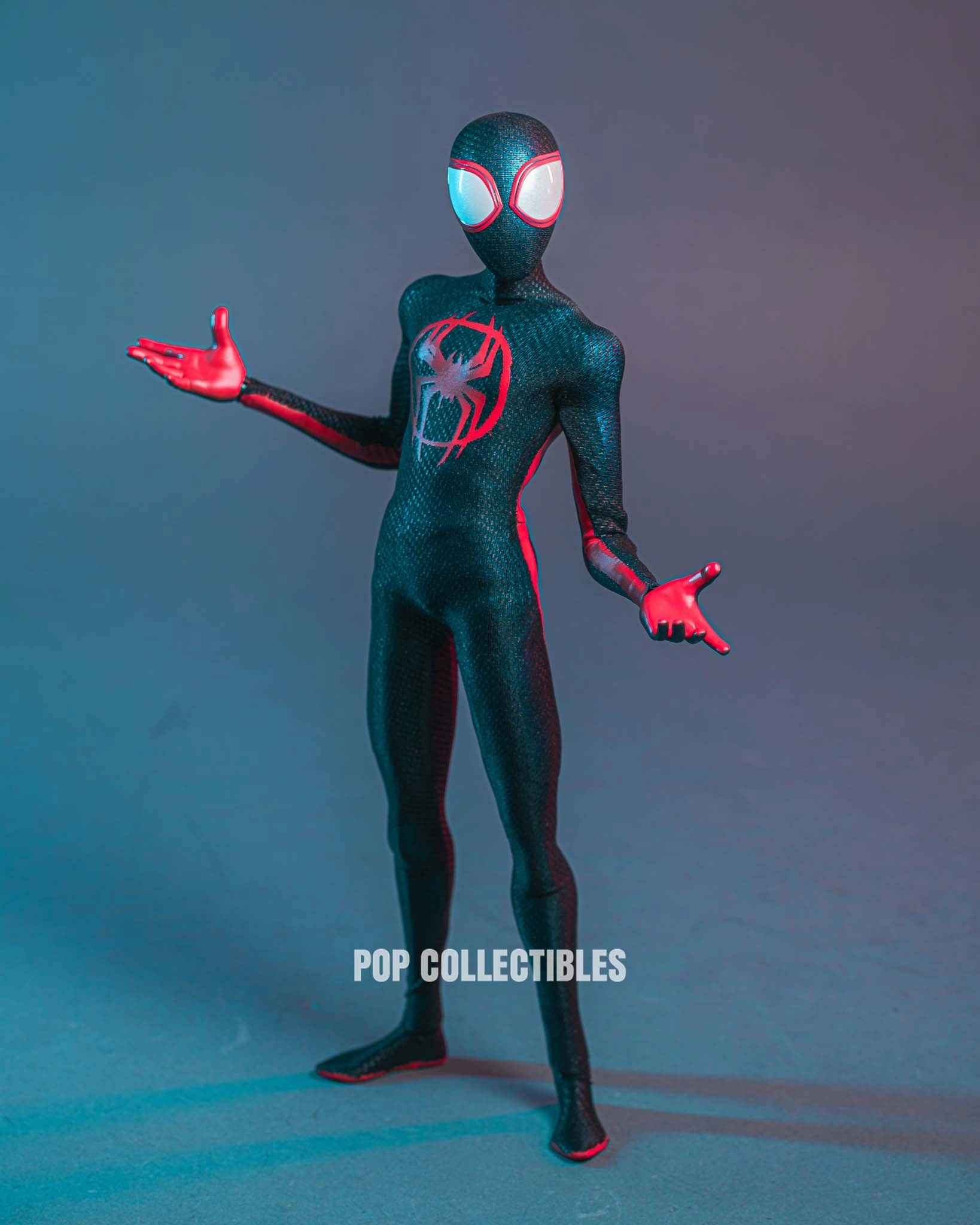 Gaming Merchandise Toy Line Hot Toys MMS710 Spider-man: Across The Spiderverse ?C Miles Morales 1/6 Scale Collectible Figure