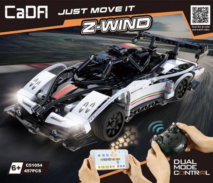 Pagani Zonda Z-Wind Building Blocks Set Villain Figure
