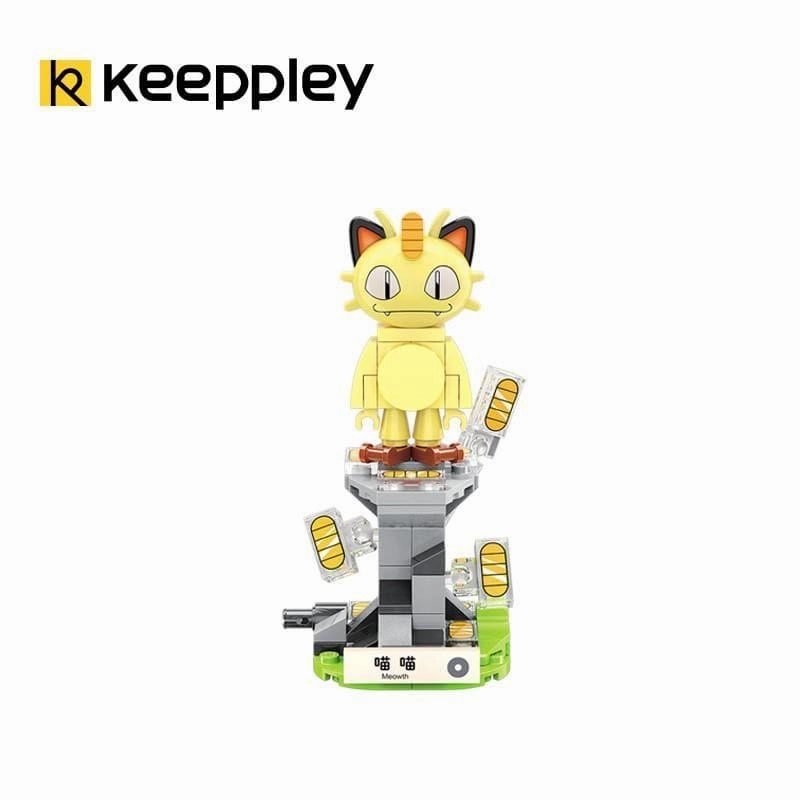 Meowth with Pokeball Mini Building Blocks Set Ecommerce