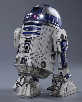 Hot Toys MMS408 Star Wars The Force Awaken R2D2 1/6 Scale Collectible Figure Miniature Unit Gift Bundle