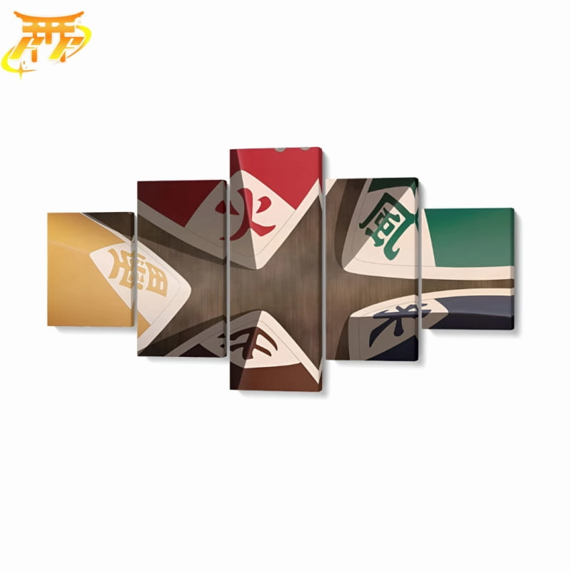 Monster Figure Designer Showcase Tableau Cinq Nations - Naruto Shippuden?