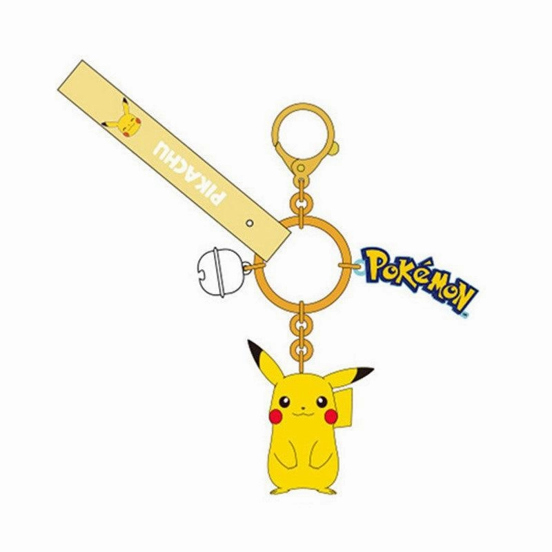 Pikachu Figure Key Chain Desk Decor Detailed Sculpture