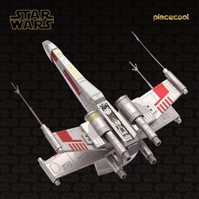 X-Wing Starfighter Metal Assembly Kit Desert Creature Fantasy Statue