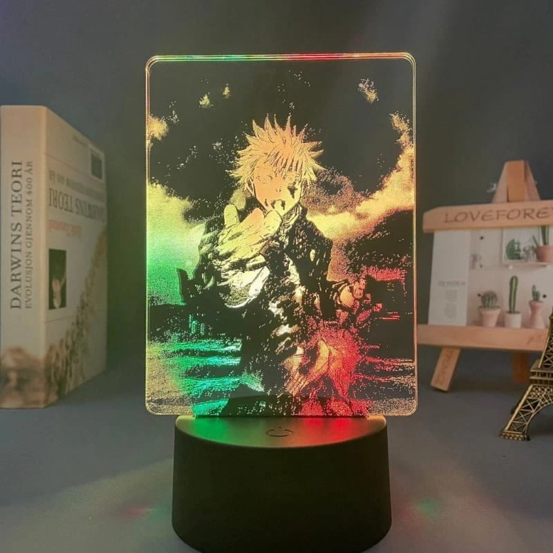 Lampe LED Gojo Satoru Bicolore V2 - Jujutsu Kaisen? Assignment Submit