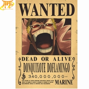 Development Complete Poster Wanted Doflamingo - One Piece?