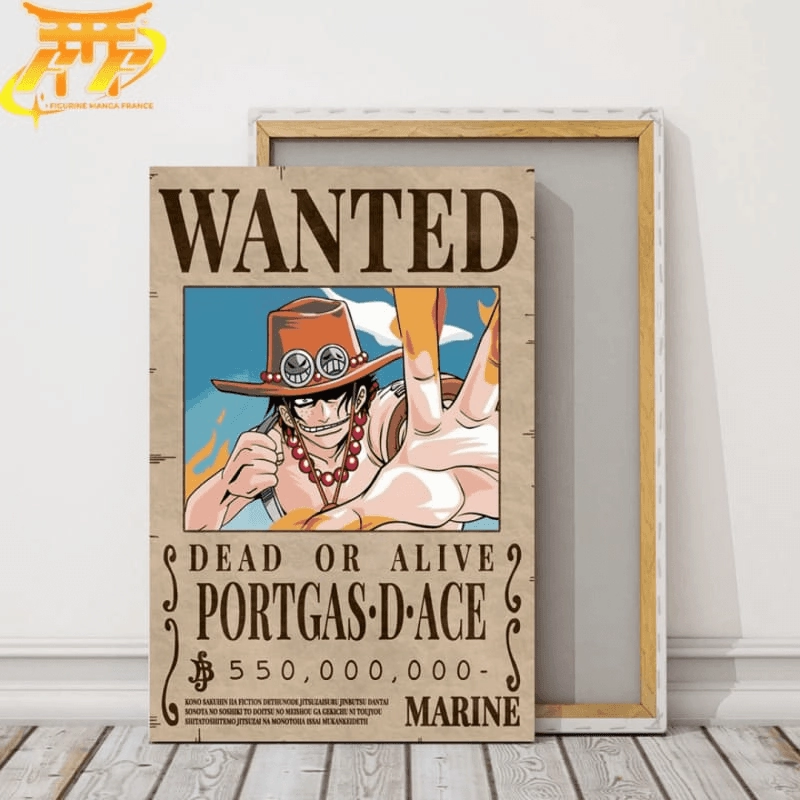 Poster Wanted Portgas D. Ace - One Piece? Benchmark Set