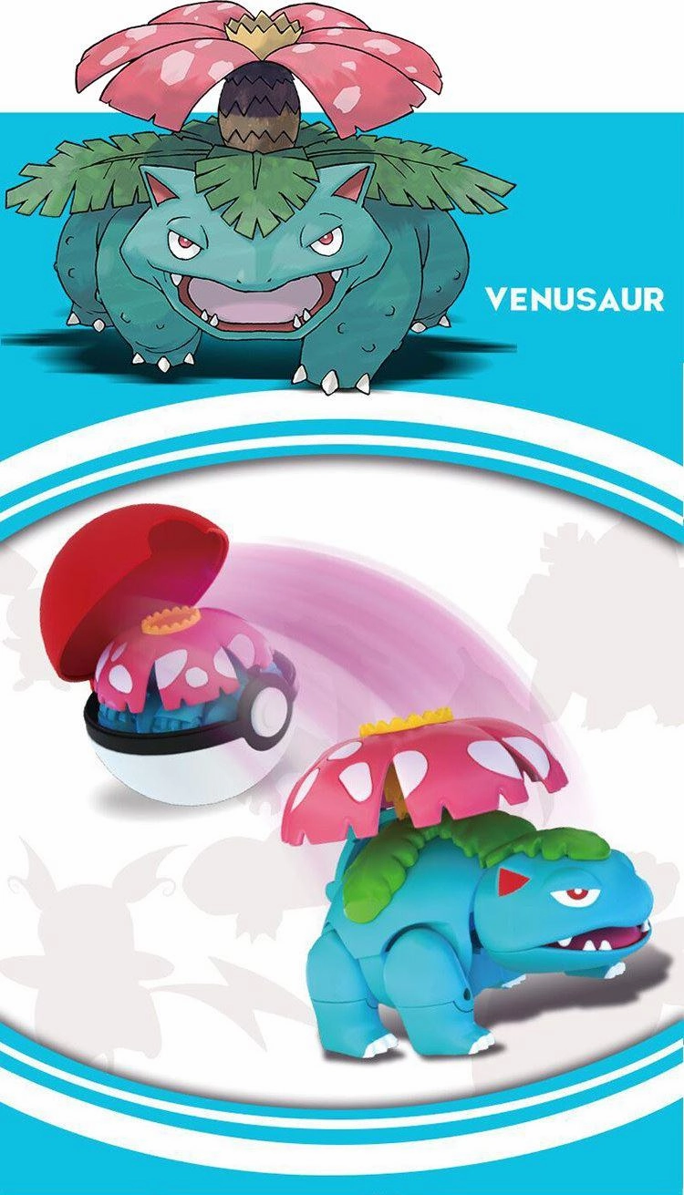 PokemonGo Venusaur Pokeball Storytelling Prop Decorative Accent