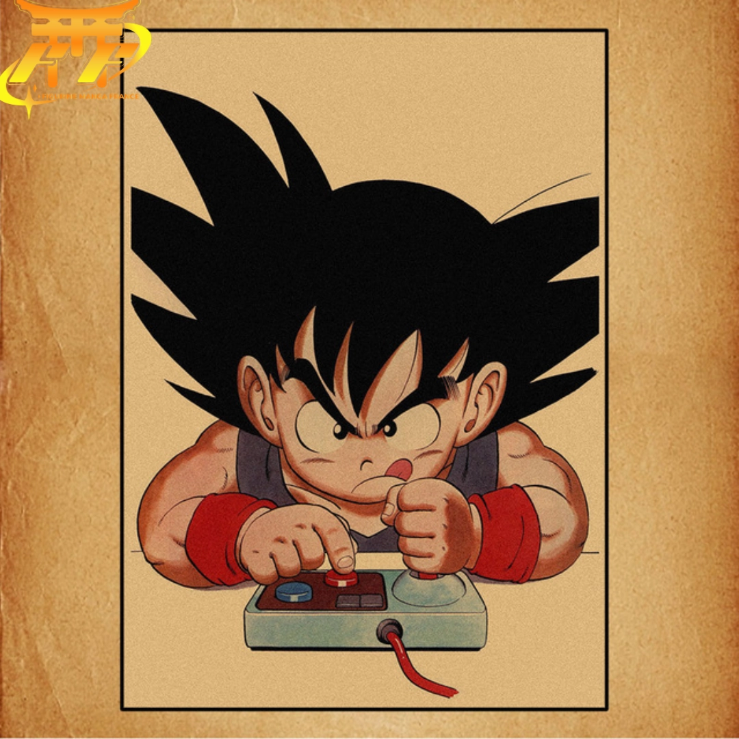 Poster Goku "Game" - Dragon Ball Z? Stretchable Waistband