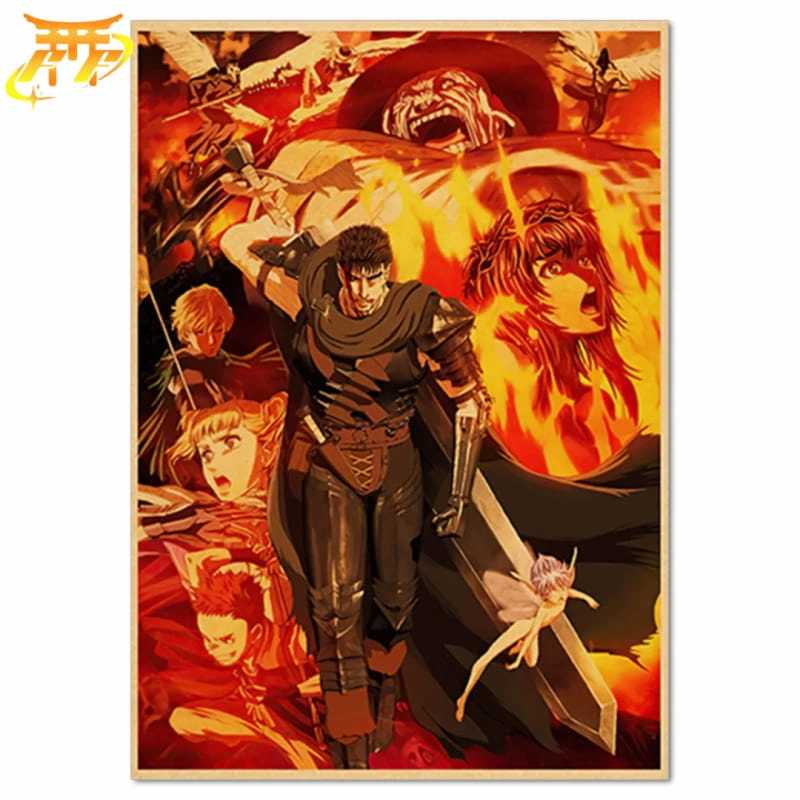 Poster Guts "La Vengeance du Guerrier" - Berserk? Designer Sculpture