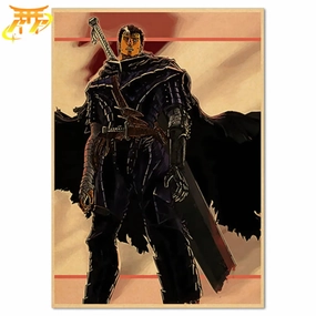 Poster Guts "Le Guerrier Solitaire" - Berserk? Movie Product Premium Model