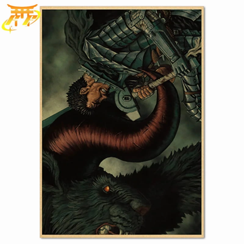 Poster Guts vs Zodd - Berserk? Urban Vinyl Valentine Gift