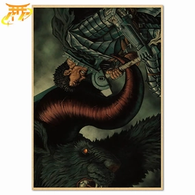 Poster Guts vs Zodd - Berserk? Urban Vinyl Valentine Gift
