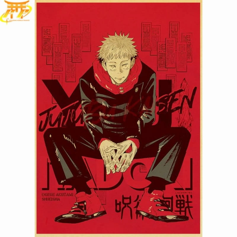 Poster Itadori Yuji - Jujutsu Kaisen? Protective Case Anime Product