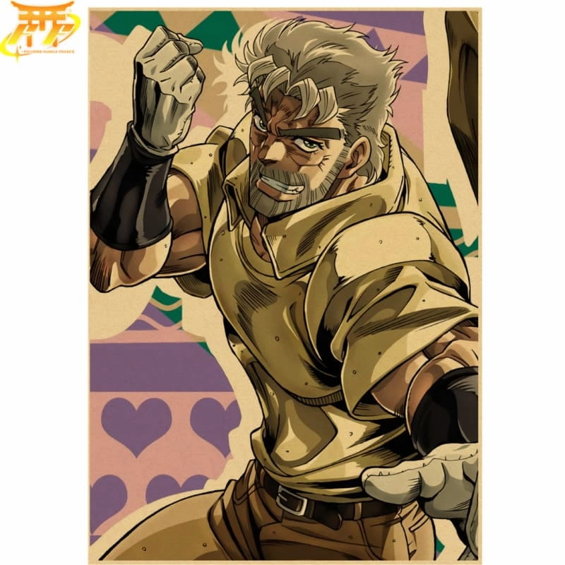 Character Figure Poster Joseph Joestar - Jojo's Bizarre Adventure?