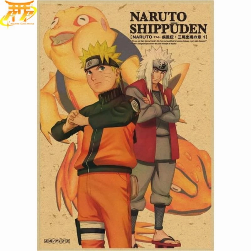 Poster Les Ermites des crapauds - Naruto Shippuden? Beginner Friendly