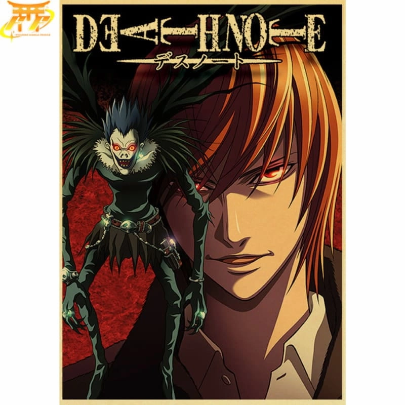 Poster Light Yagami "Kira" - Death Note? Chemistry Set Value System