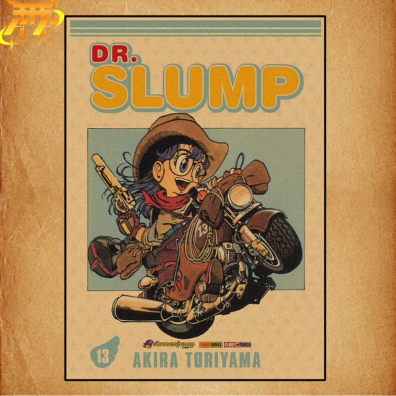 Poster "Dr Slump" - Dragon Ball Z? Breathable knit Recycled Polyester Blend