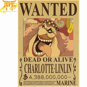 Poster Wanted Big MOM - One Piece? Cost Reduction Environmental Science