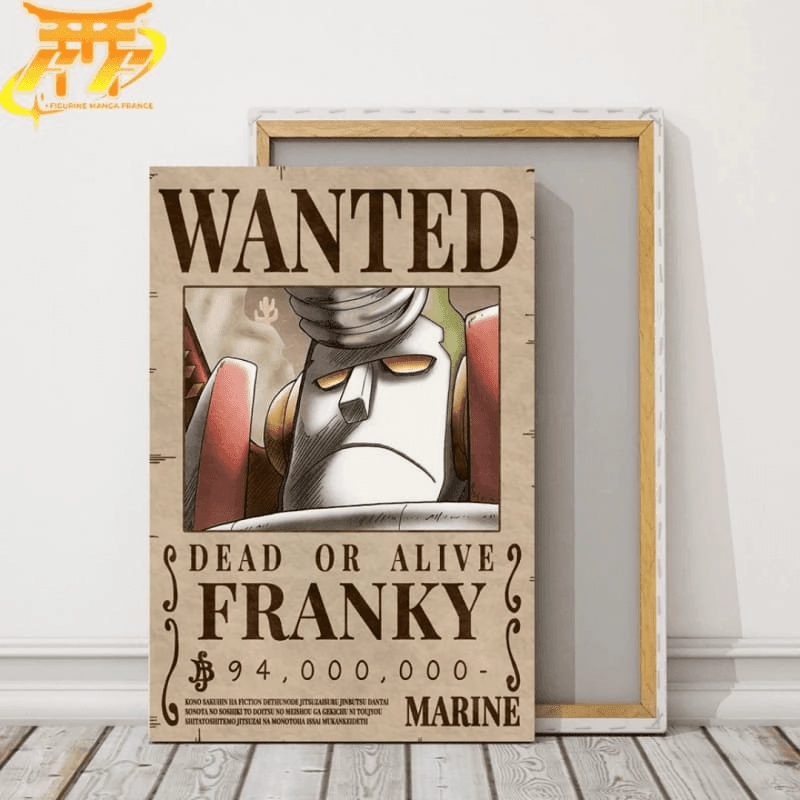 Poster Wanted Franky - One Piece? Protein Synthesis