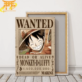 Machine learning Poster Wanted Monkey D. Luffy - One Piece?