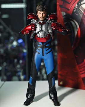 Staircase Decor All Season Hot toys MMS599 Marvel Ironman 2 Tony Stark Mark5 Suit Up Version Regular Edition