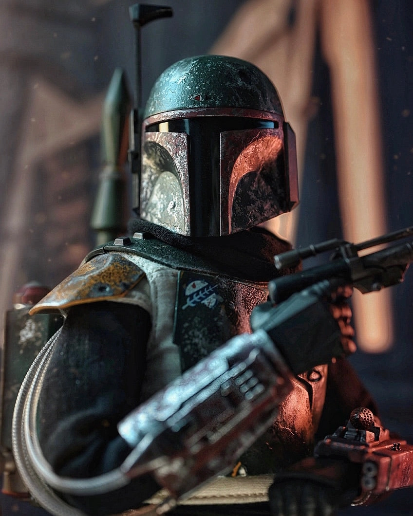 Limited Edition People Model Hot toys TMS033 Star Wars The Mandalorian Boba Fett (Regular Edition)