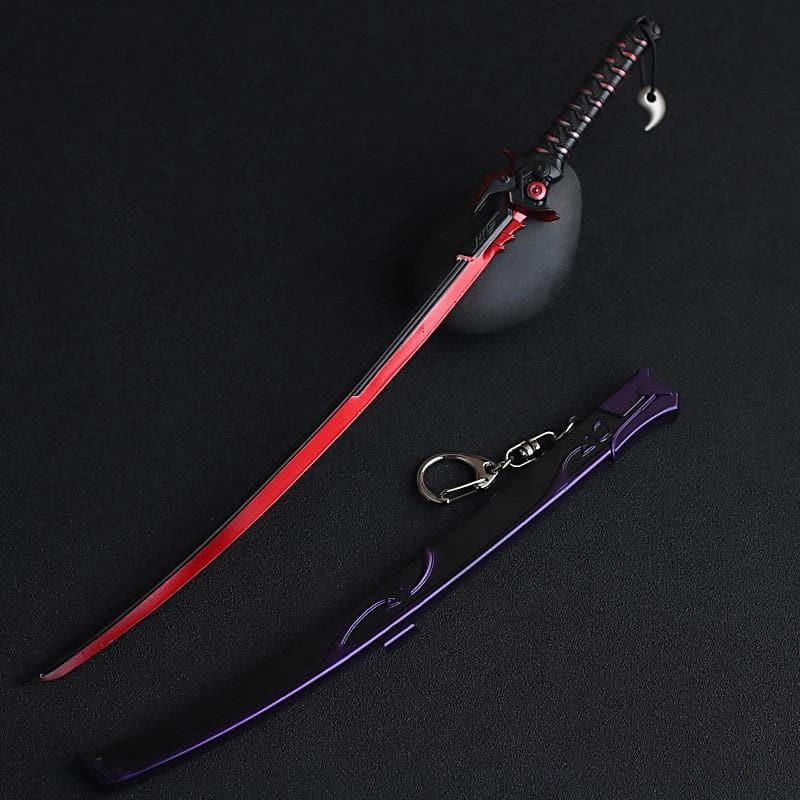 Genji Katana Oni Dragon Blade Sword Metal Replica Modular Design