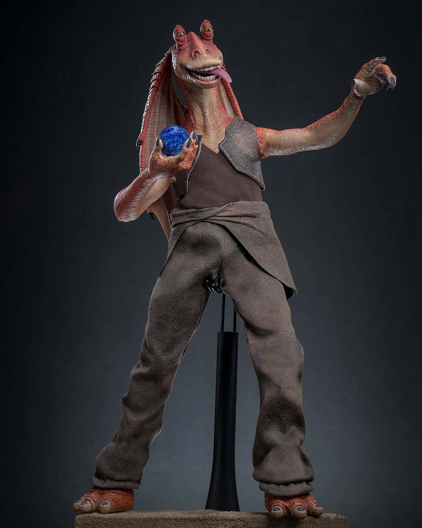 Gift For Him Preorder! Hot Toys MMS807 Star Wars The Phantom Menace 1/6th scale Jar Jar Binks Collectible Figure