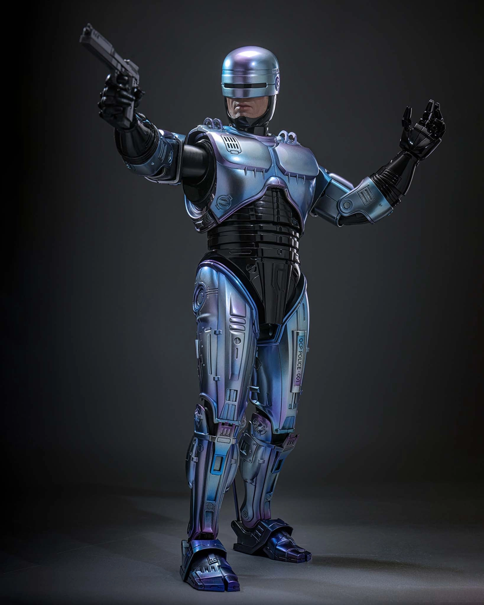 Preorder! Hot Toys MMS827D74 RoboCop 2 1/6th scale RoboCop Collectible Figure Standard Edition Sky Animal Ball Joint