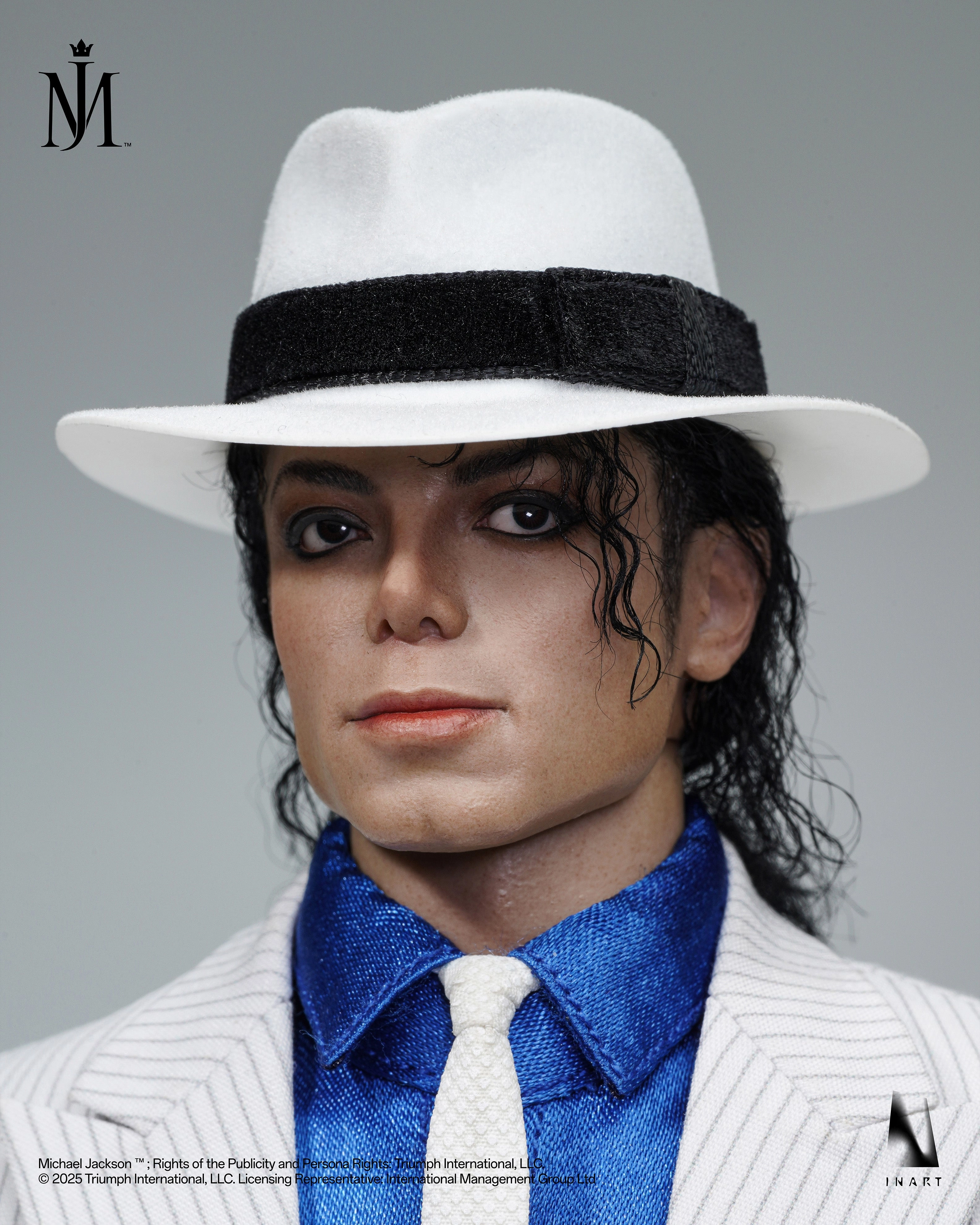 Silver Coated Preorder! INART Michael Jackson 1/6 scale Collectible Figure (Smooth Criminal Outfit)