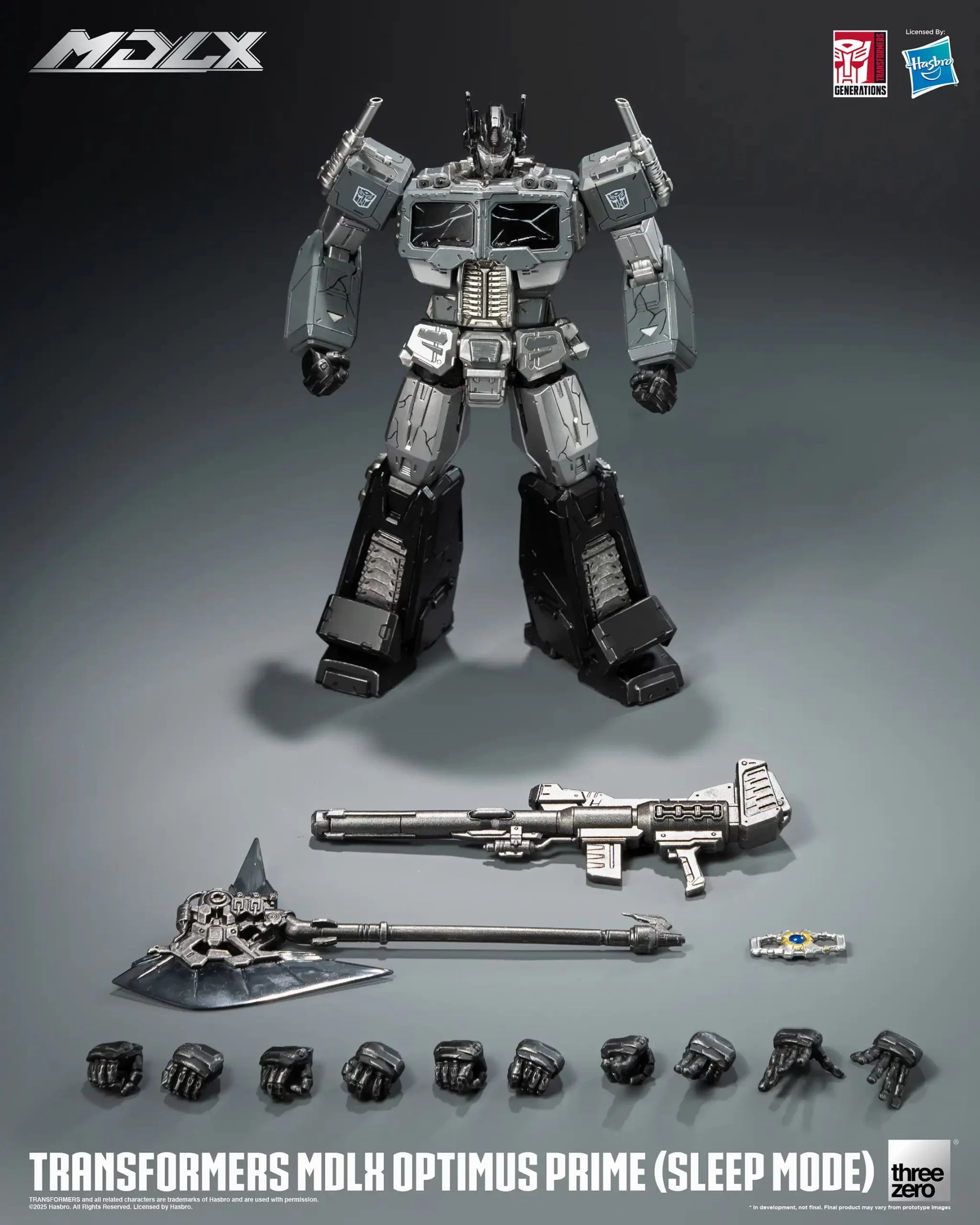 Preorder! Threezero Transformers MDLX Optimus Prime (Sleep Mode) Exclusive Edition Action Showcase Art Showcase