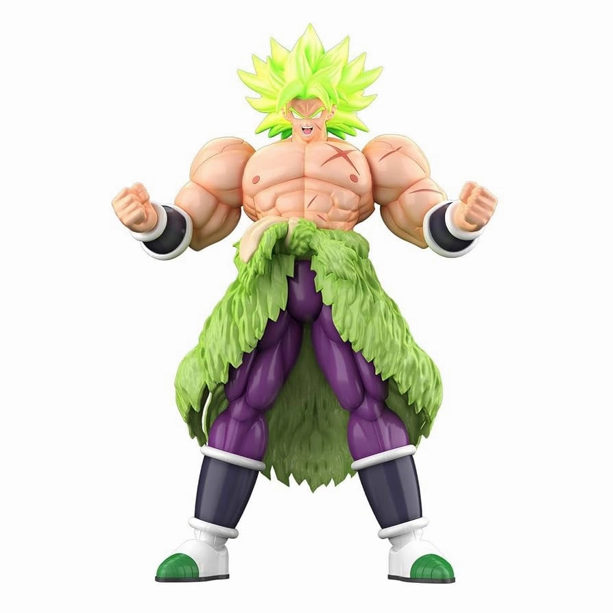 Red Flash Dragon Ball Super Super Saiyan Broly Full Power Figure-Rise Standard Model Kit