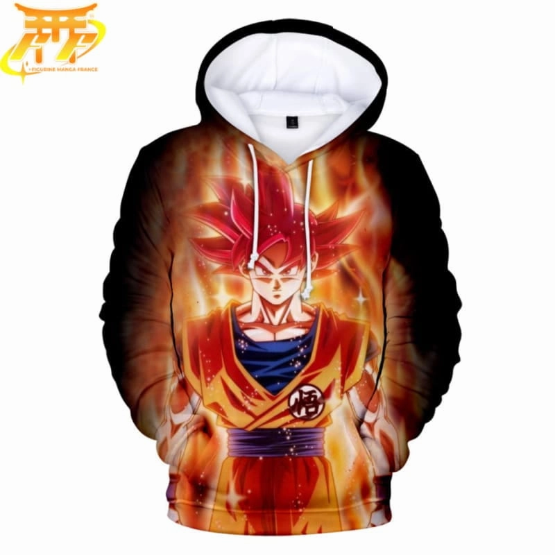 Pull Son Goku "Super Saiyan God" - Dragon Ball Z? Cozy Pajamas PillingResistant