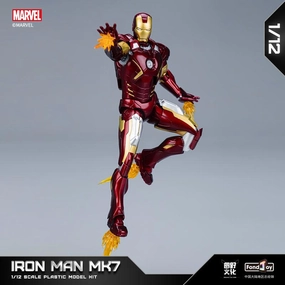 Totem Animal Non toxic 1:12 Iron Man Mark VII Mk7 Action Figure Assembly Kit