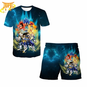 Opaque Core Stylish Fashion Pyjama Short Vegeta's Transformations - Dragon Ball Z?