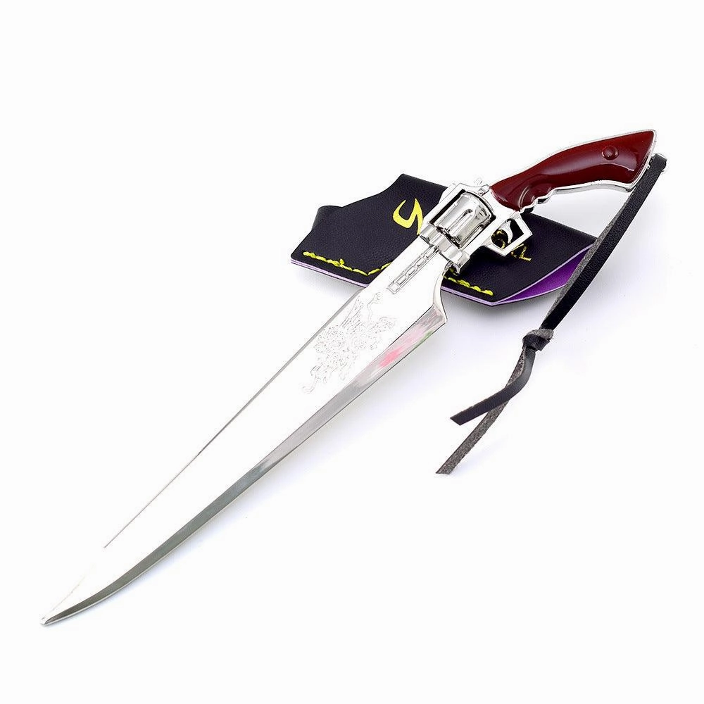 Squall Leonhart Revolver Gunblade Sword Metal Replica Secondary Market Gaming Merchandise