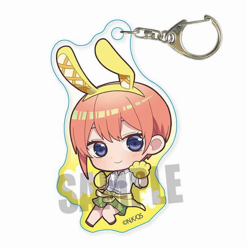 Quintessential Quintuplets: Ichika Usamimi Acrylic Key Chain Vintage Collectible