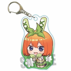 Quintessential Quintuplets: Yotsuba Usamimi Acrylic Key Chain Music Icon