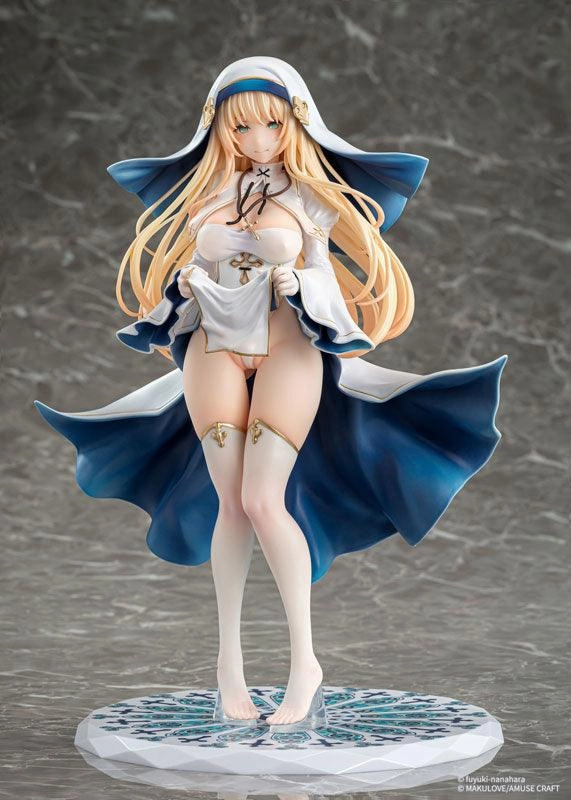 Vinyl Art 1:6 Charlotte Nun Holy White Version Figure Statue