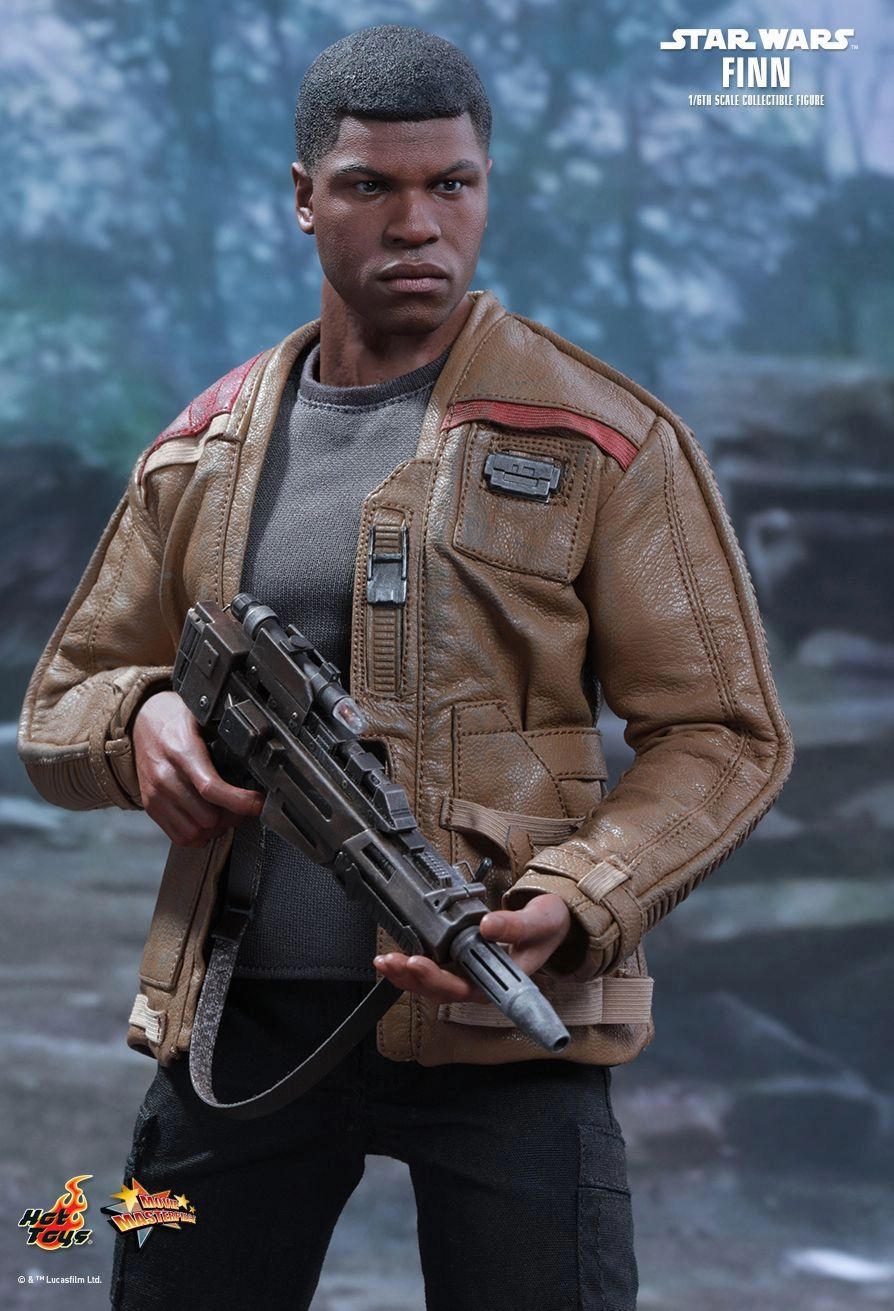 Hot Toys MMS345 Star Wars: The Force Awakens Finn 1/6 Scale Collectible Figure Construction Vehicle Reptile Figure