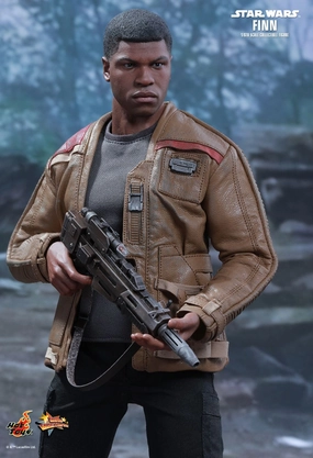Hot Toys MMS345 Star Wars: The Force Awakens Finn 1/6 Scale Collectible Figure Construction Vehicle Reptile Figure