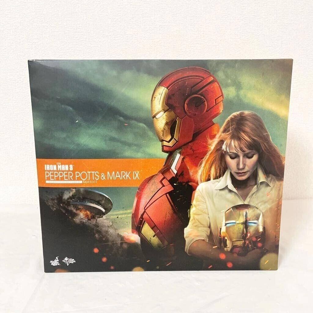 Hot toys MMS311 Marvel Ironman 3 Pepper Potts and Mark 9 1/6 Scale Collectible Figure Pokemon Creature