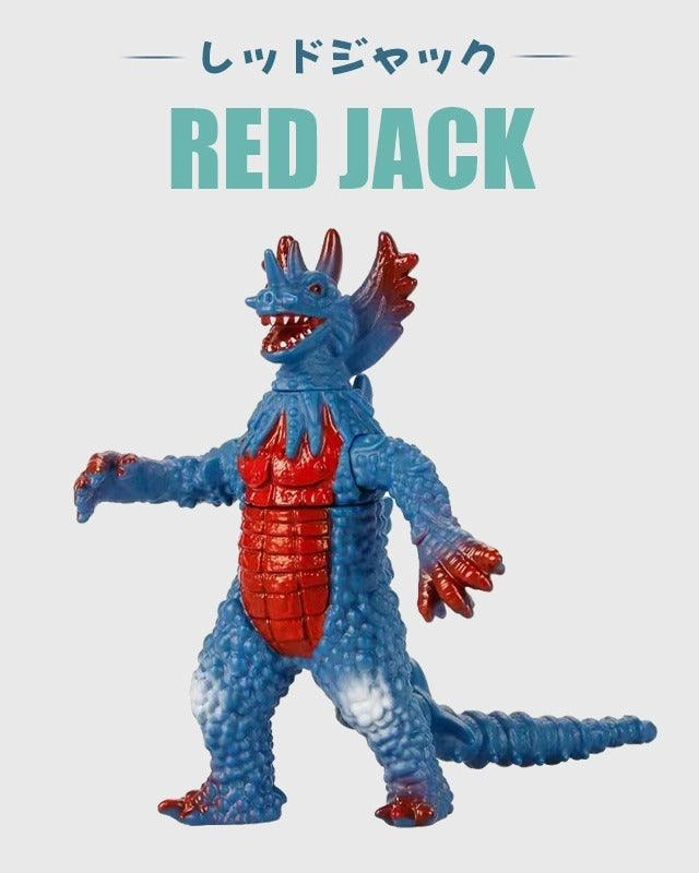 Red Jack Soft Vinyl Figure Toy Dog Statue Eco Friendly