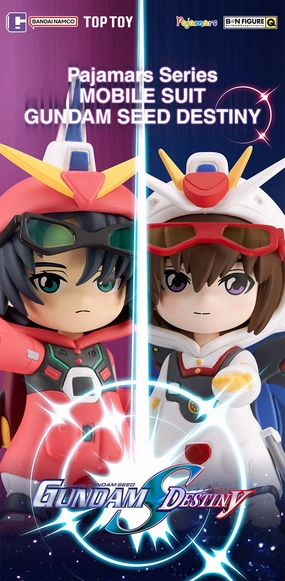 Vinyl Showcase BN Figure Q Mobile Suit Gundam Seed Destiny Pajamars Series Mini Figure