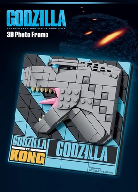 Godzilla 3D Photo Frame Building Blocks Superhero Model