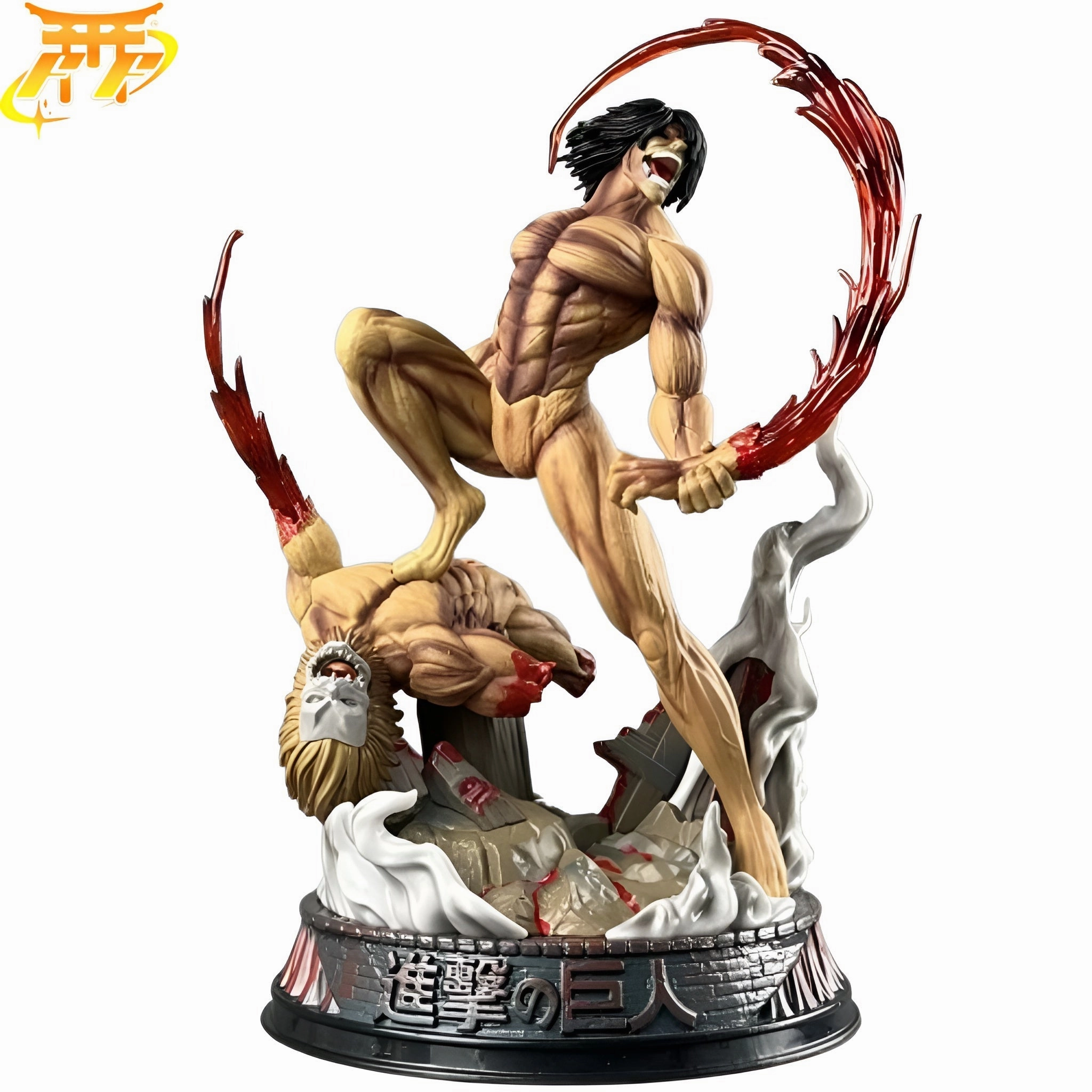 Grand Prize Figurine Titan Assaillant vs Titan Machoire - Attaque des Titans?