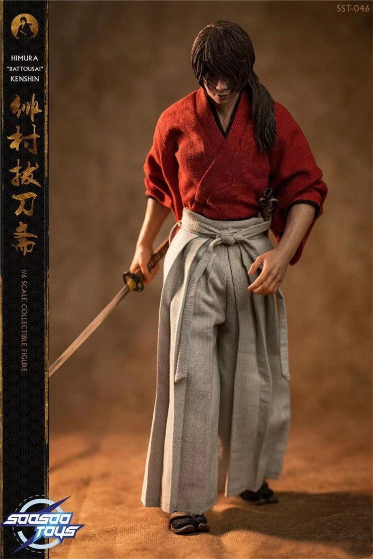 Antique Reproduction 1:6 Himura Kenshin Battousai Version Action Figure