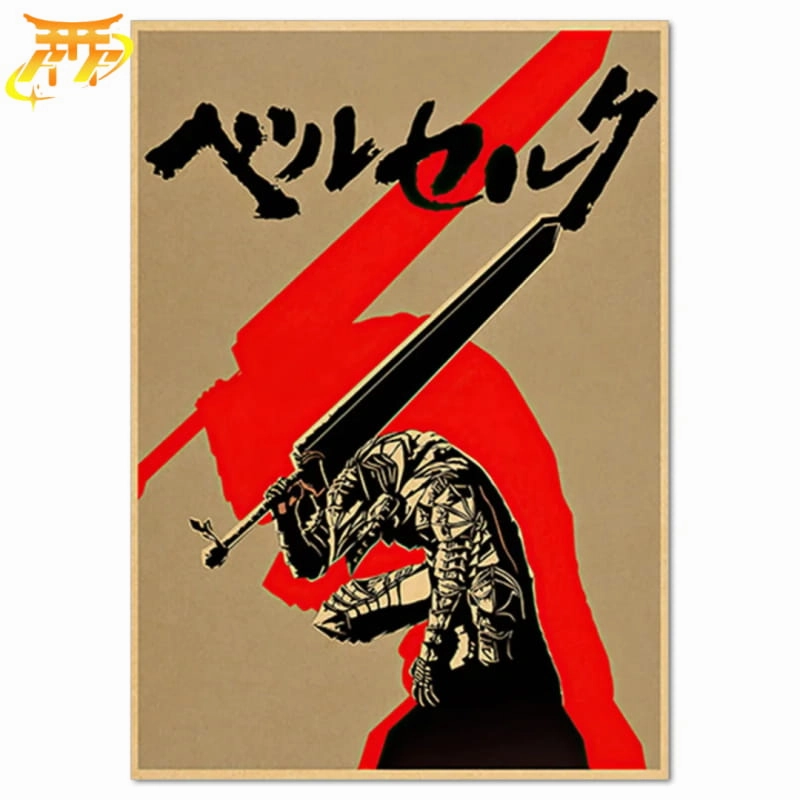 Fantasy Character Poster Guts "Berserker" - Berserk?